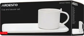 Фото: Чашка Ardesto 250ml White (AR3073WS) № 7 | KTC
