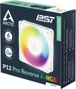Фото: Кулер Arctic P12 Pro Reverse ARGB White (ACFAN00325A) № 6 | KTC