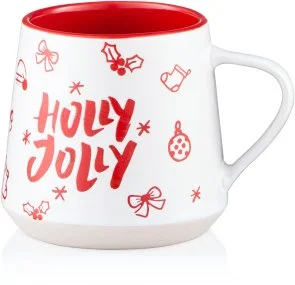 Фото: Чашка Ardesto Christmas New Years 350ml White/Red (AR3093) № 2 | KTC
