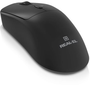 Миша Real-EL RM-317W Wireless Black (EL123200052)
