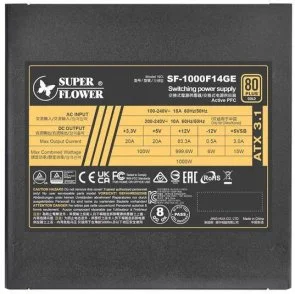 Фото: Блок живлення Super Flower 1000W Leadex III (SF-1000F14GE) № 5 | KTC