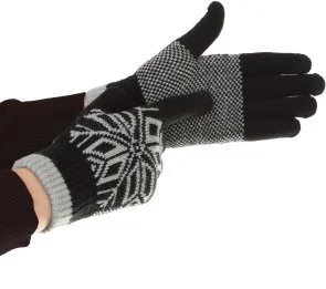 Фото: Рукавичкки ArmorStandart Touch Gloves Snowflake Black (ARM59993) № 3 | KTC