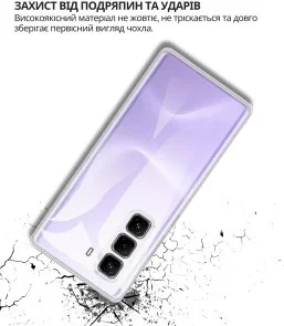 Фото: Чохол BeCover for Infinix Hot 60 Pro Plus X6886 - Transparancy (714672) № 4 | KTC