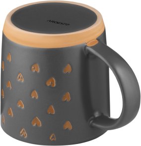 Чашка Ardesto Alda 365ml Gray (AR3496)