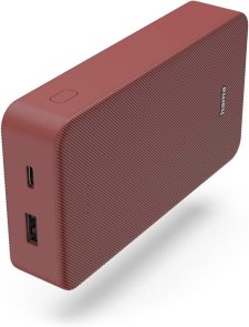Батарея універсальна Hama Colour 20 20000mAh Red (201717)