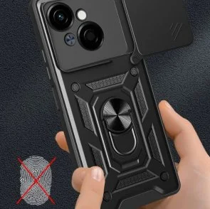 Фото: Чохол BeCover for Tecno Spark Go 2025/ Pop 9 4G KL4h - Military Black (713680) № 4 | KTC