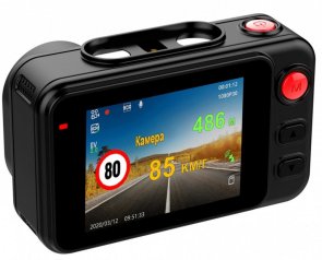 Відеореєстратор Aspiring Expert 9 Speedcam WI-FI GPS 2K 2 cameras (EX123SS)