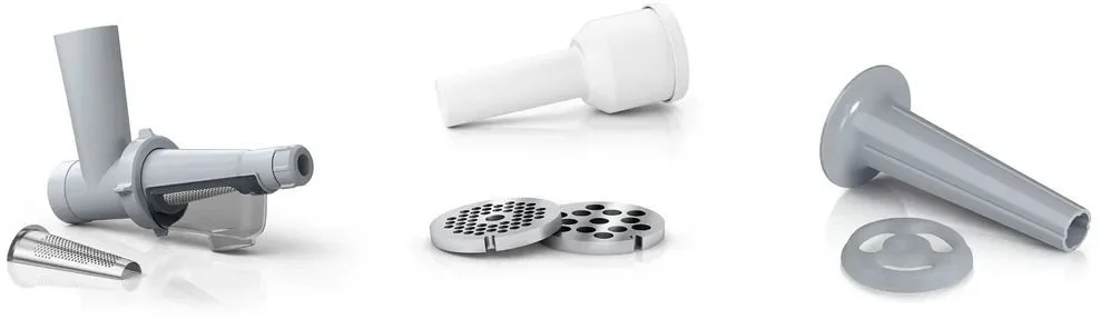 Фото: Електром'ясорубка Bosch SmartPower White (MFW2515W) № 2 | KTC