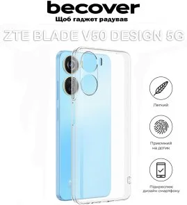 Фото: Чохол BeCover for ZTE Blade V50 Design 5G - Transparancy (711530) № 5 | KTC