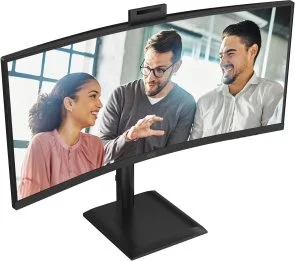 Фото: Монітор AOC CU34E4CW Black - 34" VA / 3440x1440 / 120 Гц / Adaptive Sync / HAS № 7 | KTC