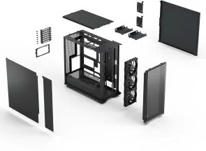 Фото: Корпус FRACTAL DESIGN Epoch XL Black Solid (FD-C-EPO1X-01) № 11 | KTC