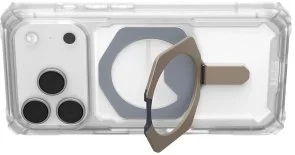 Фото: Чохол UAG for Apple iPhone 17 Pro - Plasma XTE MagSafe Clear/Titanium (114527114G36) № 3 | KTC
