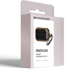 Чохол ArmorStandart for Apple Airpods Pro 3 - Panzer Brown (ARM88287)
