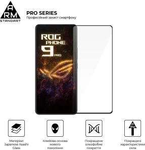 Фото: Захисне скло ArmorStandart Pro for Asus ROG Phone 9 Pro (ARM87963) № 2 | KTC