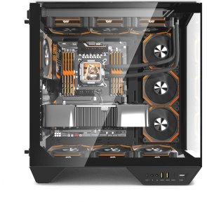 Корпус DARKFLASH DY470 Black with window (DY470 BLACK)