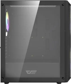 Фото: Корпус DARKFLASH DK352 Plus Black with window (DK352 PLUS BLACK) № 4 | KTC