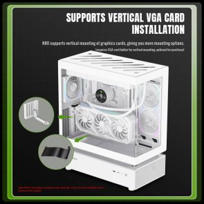 Корпус Gamemax N80 White with window (N80 WH)