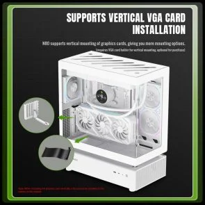 Фото: Корпус Gamemax N80 White with window (N80 WH) № 10 | KTC