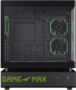 Корпус Gamemax N90 Black with window (N90 BG)