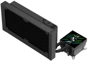 Фото: Система рідинного охолодження Gamemax GLACIER 240 LCD BK № 8 | KTC