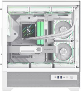 Корпус Gamemax Vista 2 White with window (VISTA 2 AW)