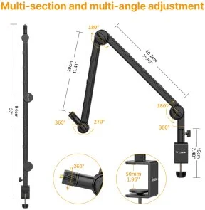 Фото: Штатив Ulanzi Vijim Multifunction Desk Setup Stand (2873) № 5 | KTC