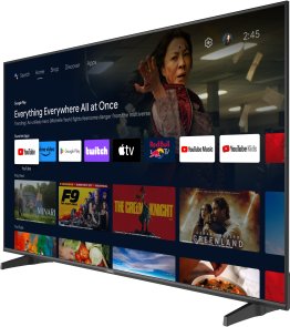 Телевізор LED Haier H55K85FUX (Google TV, Wi-Fi, 3840x2160)