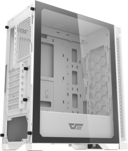 Корпус DARKFLASH DK361 White with window (DK361 WHITE)