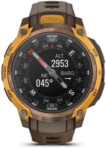 Смарт годинник Garmin Instinct Crossover AMOLED Bronze/Sunburst (010-03398-01)