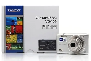 Фото: Цифрова фотокамера Olympus VG-160 срібляста № 6 | KTC