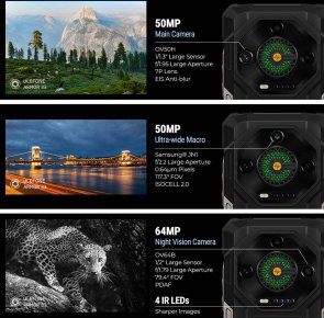 Смартфон Ulefone Armor 33 12/512GB Phantom Black (6975326660129)