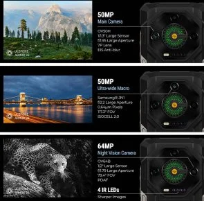 Фото: Смартфон Ulefone Armor 33 12/512GB Phantom Black (6975326660129) № 7 | KTC
