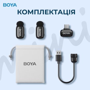 Радіосистема BOYA mini-23 Type-C Black