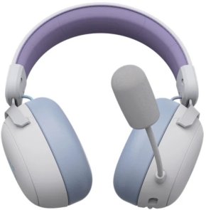 Гарнітура Ajazz AHM08 Max WL/BT Purple/White/Blue (AHM08-MAX-PWB)
