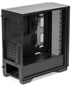 Корпус QUBE Kaper ARGB Black with window (KAPER_FMNU3)