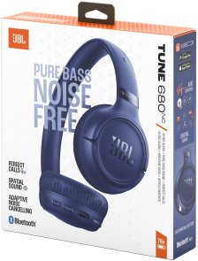 Гарнітура JBL Tune 680NC Blue (JBLT680NCBLU)