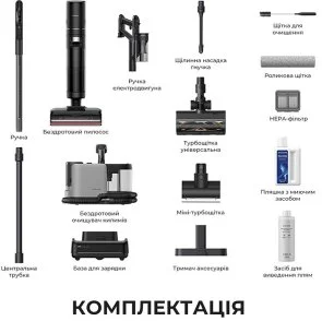 Фото: Ручний бездротовий пилосос Dreame H15 Mix (HHV46B) № 2 | KTC