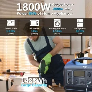 Фото: Зарядна станція Voltero PS18 1800W 1488Wh № 7 | KTC