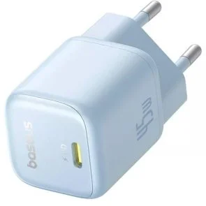 Фото: Зарядний пристрій Baseus PicoGo 45W GaN Galaxy Blue (P10176800313-00) № 4 | KTC