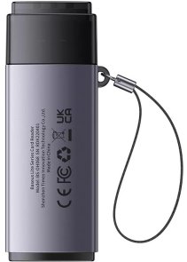 Кардрідер Baseus Lite Series Card Reader Grey (WKQX060013)