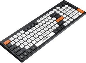 Клавіатура, OfficePro SK985BO WL/BT, Black/White