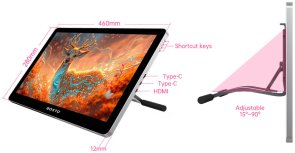 Графічний монітор Bosto BT-19UHDTM