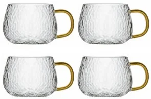 Фото: Набір чашок Ardesto Dew 350ml 4pcs Clear (AR2635D) № 2 | KTC
