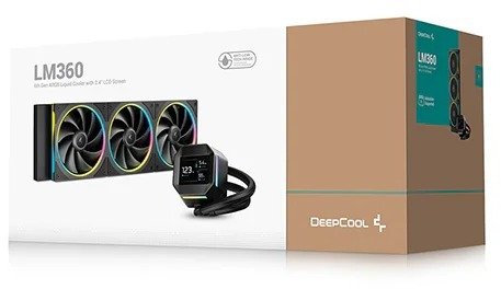 Система водяного охолодження Deepcool LM360 Black