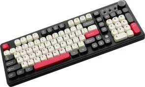 Фото: Клавіатура Ajazz AF98 Plus USB/WL/BT Black/White/Red (AF98-PLUS-BSR) № 4 | KTC