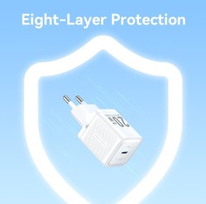 Зарядний пристрій Vention 20W PD White (FEPW0-EU)