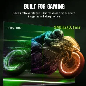 Фото: Монітор Gamemax GMX32UCDM Black - 31.5" QD-OLED / 3840×2160 / 240 Гц / AMD FreeSync, Nvidia G-Sync / HAS № 16 | KTC