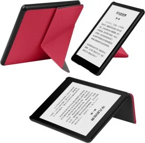 Фото: Чохол для електронної книги BeCover for Amazon Kindle Paperwhite 12th Gen / Kindle Colorsoft 2024 7 - Ultra Slim Origami Red (712841) № 3 | KTC