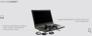 Фото: Гарнітура Jabra Evolve 20 USB C/A MS Stereo (4999-823-169) № 5 | KTC