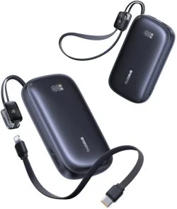 Фото: Батарея універсальна Baseus EnerFill FC21 Qpow3 Ultra Digital 20000mAh 45W Black (E0027P00) № 3 | KTC